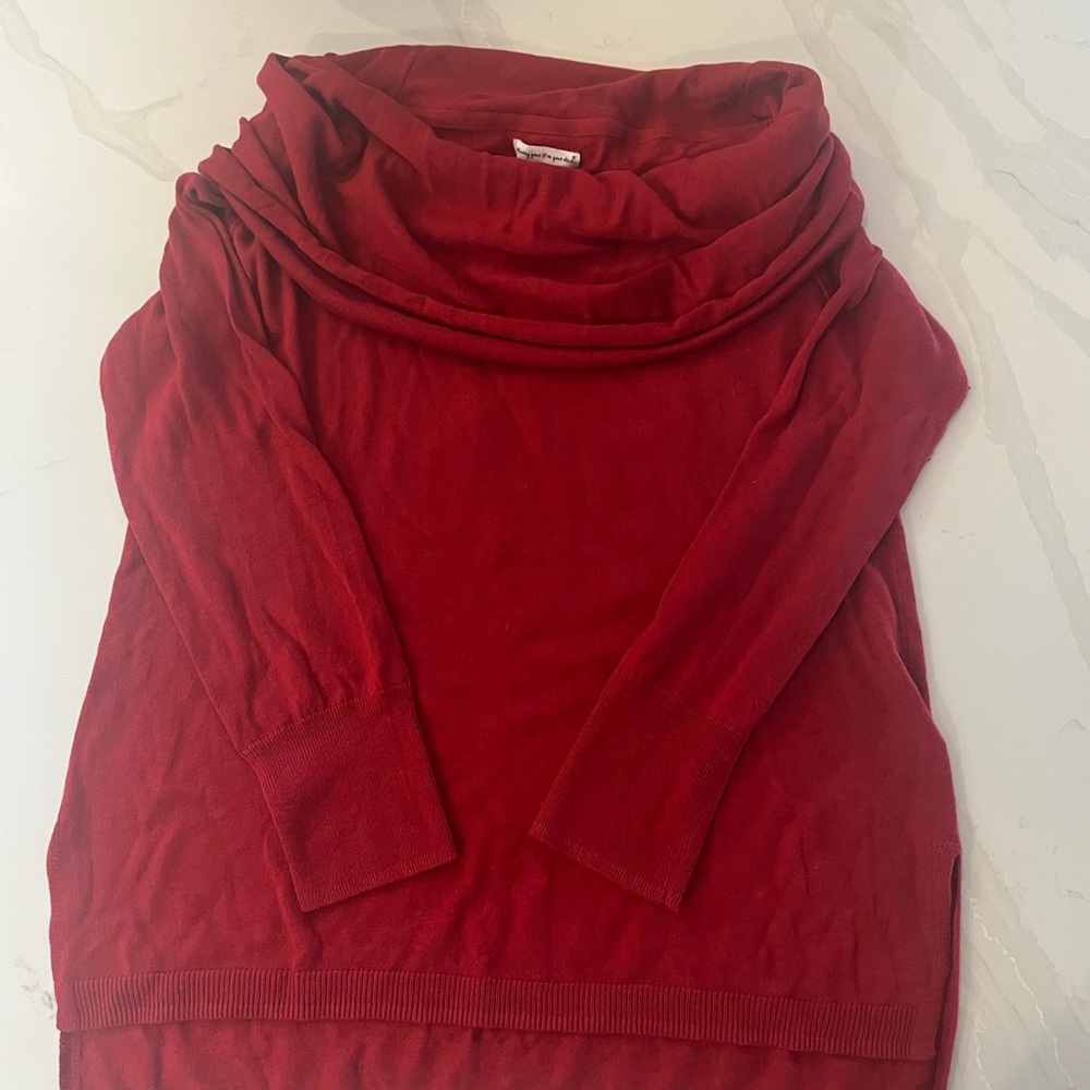 Women's Red Sweater
